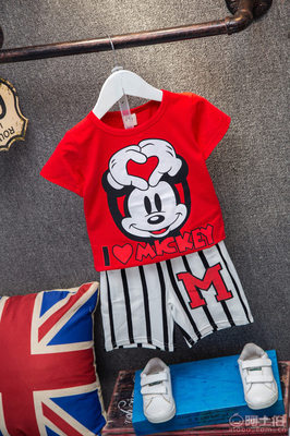 甌海梧田優(yōu)樂童 夏日童趣風(fēng)，0.8LR系列卡通T恤短褲套裝直批指南